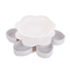 Creative petal rotating fruit bowl dried fruit box