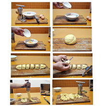 Manual Noodle Maker Kitchen Pasta Spaghetti Press pates Machine Vegetable Fruit Juicer Pressing Machine Stainless Steel