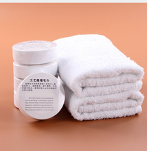 Disposable compressed towel cotton travel portable white towel travel supplies wash towel