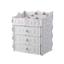 Desktop drawer type cosmetic storage box Plastic multifunctional finishing box