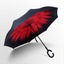 New Windproof C-Handle Double Layer Inverted Umbrella Cars Reversible Umbrella