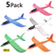 Foam Hand Throwing Airplanes toy, 36cm 48cm Flight Mode Glider Inertia Planes Model,Aircraft Planes for Kids Outdoor Sport