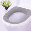 Two-color mosaic toilet seat cushion