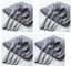 Four-piece stainless steel cutlery