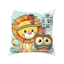 Owl animal pillowcase cushion cover