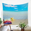Star on Shore Wall Tapestry
