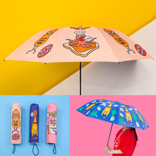 Cartoon vinyl parasol