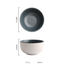 Frosted simple ceramic bowl