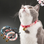 Dog collar bell ornaments