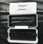 Hook-type door rear storage rack kitchen garbage rack cabinet garbage bag trash can