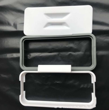 Hook-type door rear storage rack kitchen garbage rack cabinet garbage bag trash can