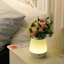 Vase dormitory night light Creative fun bedroom bedside lamp charging feeding lamp Home decoration lamp atmosphere lamp