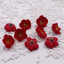 10PCS Mini Fabric Cherry Plum Blossom Artificial Flower Silk Baby Breath Floral Bouquet,Table Arrangements Weddding Decorations