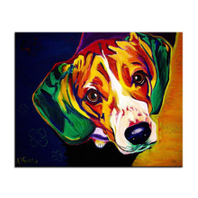 Beagle Color painting Full square 5D DIY Diamond Painting Animal dog Cross Stitch Mosaic Diamond Embroidery Home Decor dog