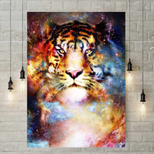 Milky Tiger Diamond Painting