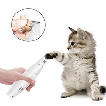 Electric Pet Paws Nail Grooming Trimmer Tool USB Charged Mute Painless Pet Nail File Pet Nail Clippers