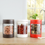 Japanese ASVEL kitchen multi function seasoning bottle glass condiment bottle food storage tank tea dried fruit seal pot