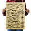 Kraft paper poster