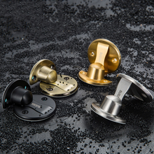Magnet Door Stops Door Stopper Stainless Steel Magnetic Door Holder Glass Door Hidden Toilet Doorstop Furniture Hardware