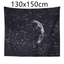 Constellation Tapestry Fantasy Starry Sky Blanket Galaxy Space Pattern towel Wall Hanging Cloth Bedspread Bedroom Decoration