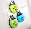 Ladybug toothbrush holder
