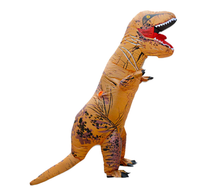 Cartoon Doll Costume Jurassic Tyrannosaurus Dinosaur Adult Cosplay Inflatable