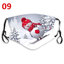 Christmas Print Mask Gift Christmas Decoration