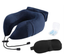 Portable U-shape Inflatable Travel Neck Memory Pillow Airplane Car Travel Kit Nap Sleep Picnic Travel tools Travel Accessories