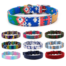 Colorful Printed Pet Collar