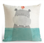 Diving funny animal pillowcase