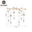 Let's Make Dropshipping Baby Rattles Crib Mobiles Toy Bed Bell Musical Box 0-12month Cloud Cotton Carousel For Cots Projection