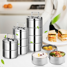 Multi-layer stainless steel lunch box
