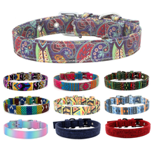 Colorful Printed Pet Collar
