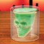 Creative crystal skull mug - glass double - glass skull - glass - glass - skull - glass