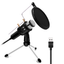 Computer karaoke voice microphone mobile phone microphone condenser microphone bracket set