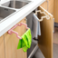 New Eco-friendly Kitchen Door Back Hanging Style Cabinet Stand Trash Garbage Bags Support Holder
