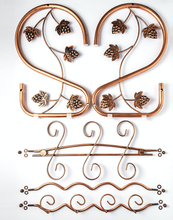 European wine glass holder