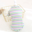 Rainbow stripe cotton bottoming shirt