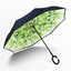 New Windproof C-Handle Double Layer Inverted Umbrella Cars Reversible Umbrella