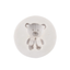 White Mini Bear Silicone Mold Baking Tools