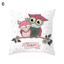 Owl animal pillowcase cushion cover