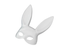 Cosplay Rabbit Mask (Black/White)