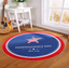 80CM Cartoon Round Carpet Children's Bedroom Card Captor Sakura Magic Circle Carpet Eco-Friendly Rug Computer Chair Mat