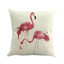 The Nordic custom animal crane Firebird strong foreign trade linen sofa cushion headrest for automobile hold pillow