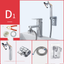 Washbasin Basin Faucet External Nozzle Set