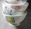 Japan imported tableware bluecat high temperature relief hand-painted animal cartoon Steamed Rice children tableware bowl