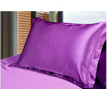 Simulation silk ice silk satin single pillowcase