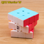 qiyi warrior s Magic Cube Colorful stickerless speed 3x3 cube antistress 3x3x3 Learning&Educational Puzzle Cubes Toys