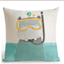 Diving funny animal pillowcase