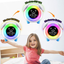 Colorful night light electronic alarm clock